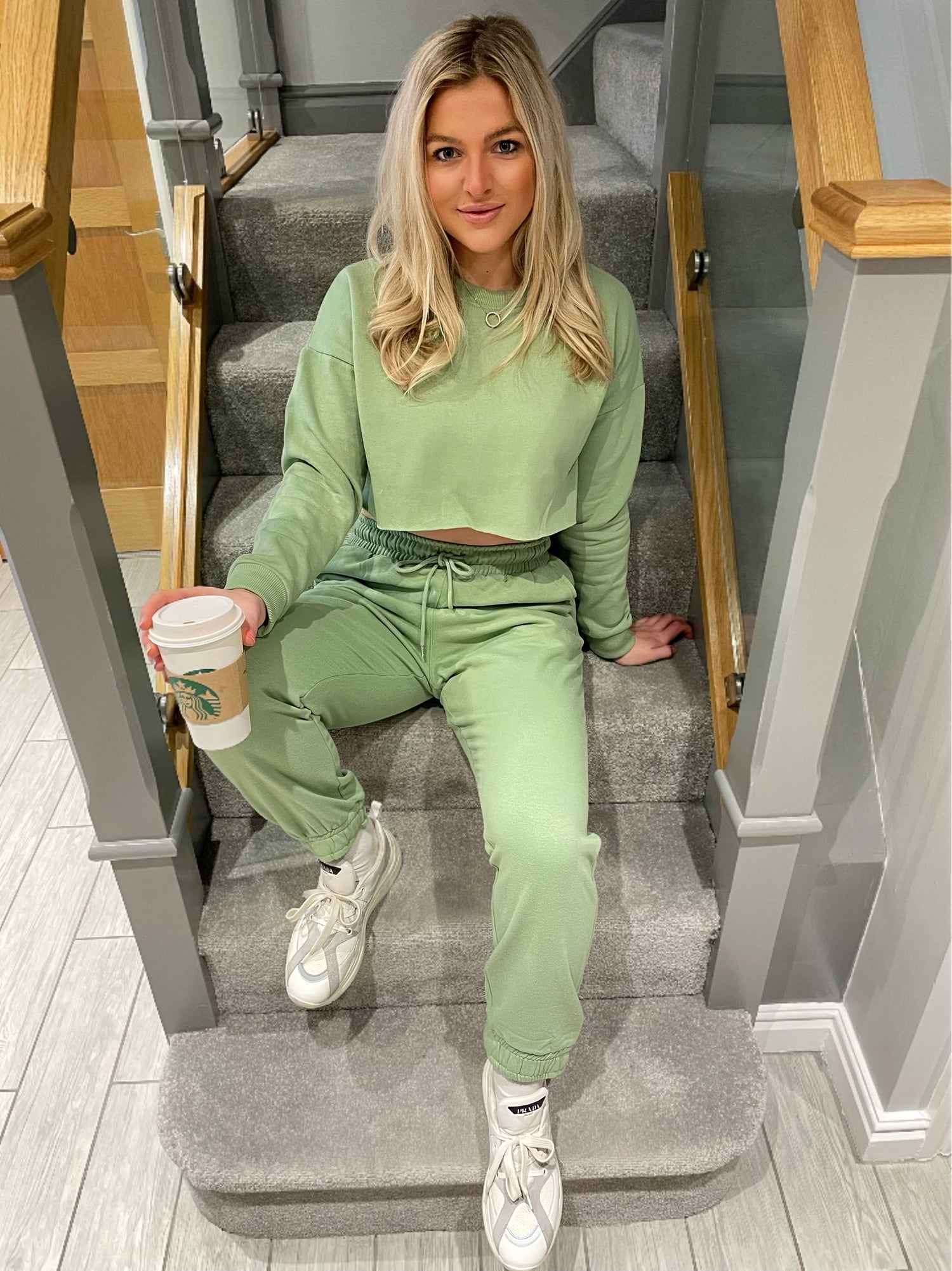 Sage discount green tracksuit